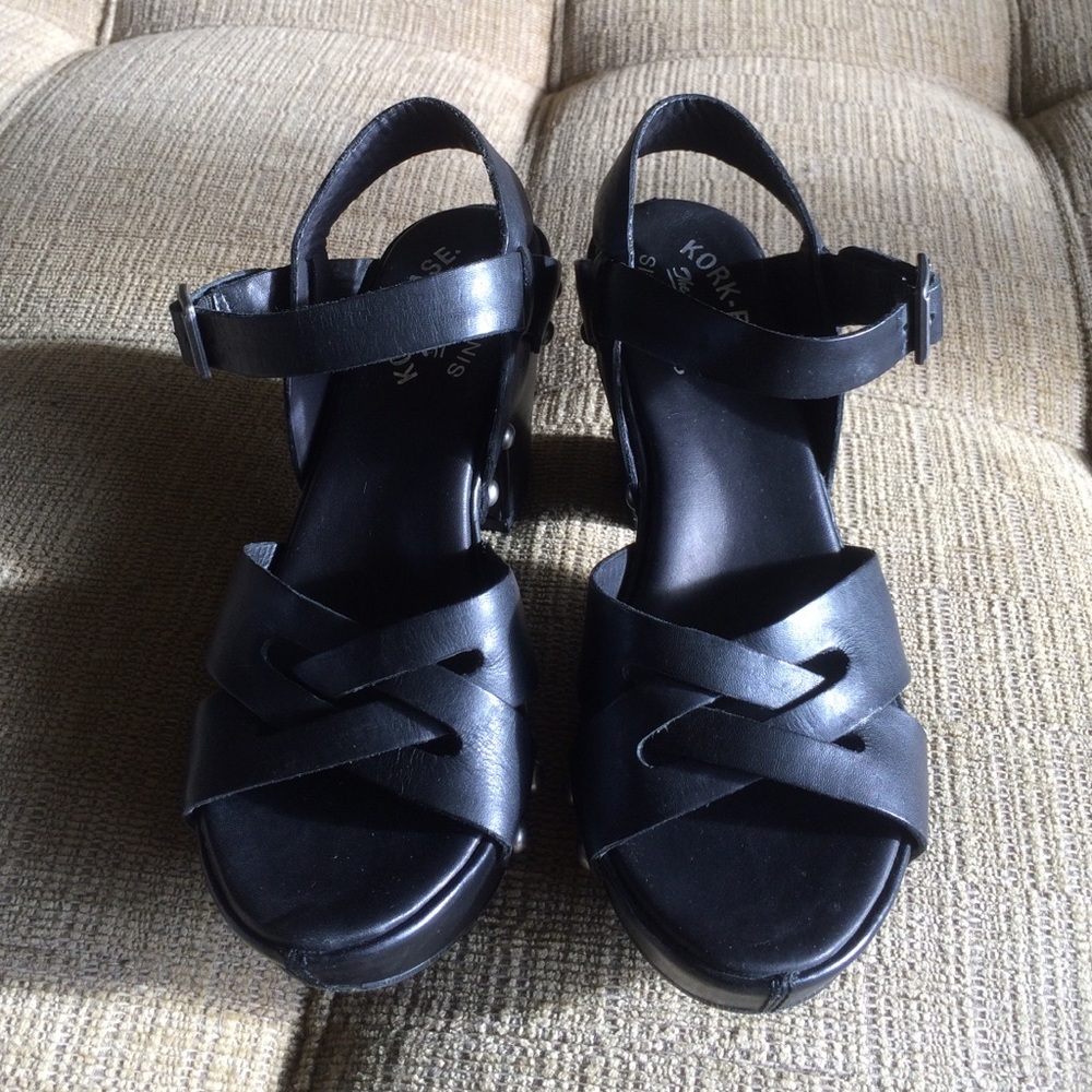 Black KORK-EASE sandals